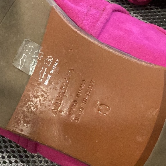 Pink Suede Aquatalia Loafers - Picture 6 of 8